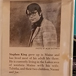 Author Picture in 1977 The Shining