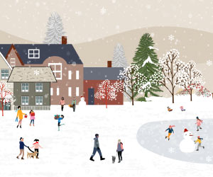 The Polar Express in A Christmas Message for our Booklovers