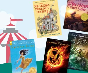 The Hunger Games in Step Right Up! ThriftBooks Summer Book Fair Highlights
