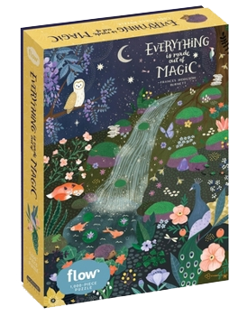 Book cover image for Everything Is Made Out of Magic 1,000-Piece Puzzle (Flow): For Adults Families Picture Quote Mindfulness Game Gift Jigsaw 26 3/8