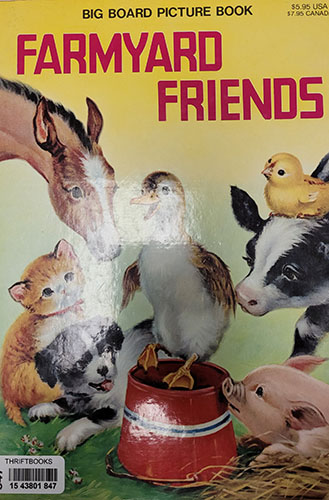 Board book Farmyard Friends Book