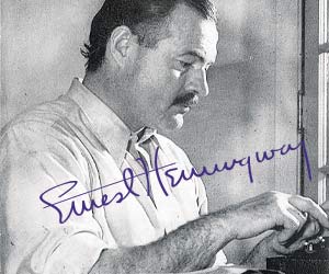 7 Little Known Facts about Ernest Hemingway