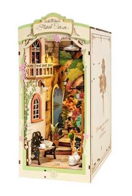Floral Corner Book Nook            Book Cover