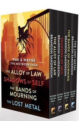 Wax and Wayne, the Mistborn Saga Boxed Set: All... 1250886708 Book Cover