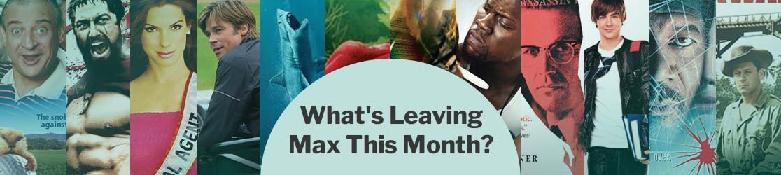 What's Leaving Max This Month? | New & Used Books From Thriftbooks.com