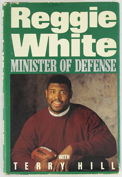 Hardcover Reggie White: Minister of Defense Book