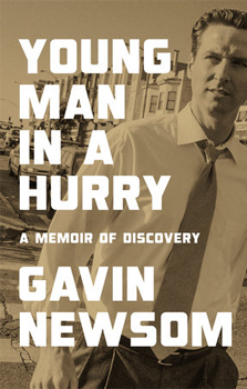 Paperback Young Man in a Hurry: A Memoir of Discovery [Large Print] Book