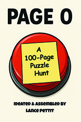 Page 0: A 100-Page Puzzle Hunt B0FNTM9MZZ Book Cover