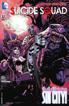 Comic Suicide Squad #22: Death and Destruction in Sin City! Book