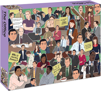 Book cover image for The Office Jigsaw Puzzle: 500 Piece Jigsaw Puzzle